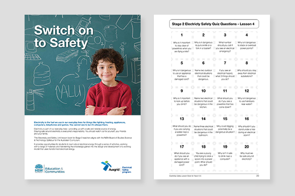 Primary Electrical safety education